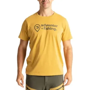 ADVENTER & FISHING COTTON SHIRT SAND Herrenshirt, braun, größe L