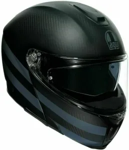 AGV Sportmodular Dark Refractive Carbon/Black L Helm