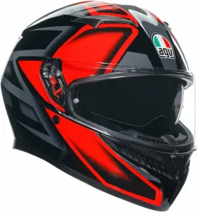AGV K3 Compound Black/Red M Helm