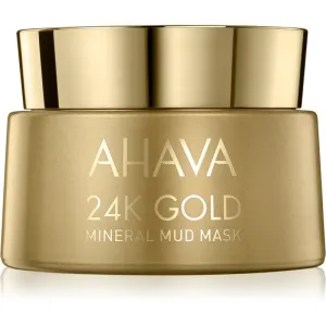 AHAVA Mineral Mud 24K Gold mineralische Schlammmaske mit 24 Karat Gold 50 ml