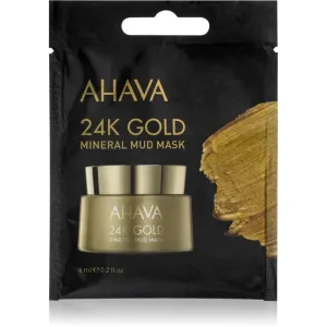 Ahava Mineral Mud 24K Gold mineralische Schlammmaske mit 24 Karat Gold 6 ml