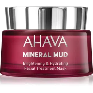 AHAVA Mineral Mud aufhellende Gesichtsmaske mit feuchtigkeitsspendender Wirkung 50 ml