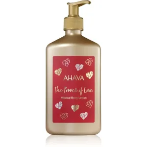 AHAVA The Power Of Love Mineral Body Lotion pflegende Body lotion mit Mineralien aus dem Toten Meer 500 ml