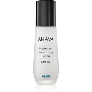 AHAVA Hydrate Protecting Moisturizing Lotion Schutzmilch für das Gesicht SPF 50 50 ml