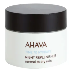 AHAVA Time To Hydrate regenerierende Nachtcreme für normale und trockene Haut 50 ml