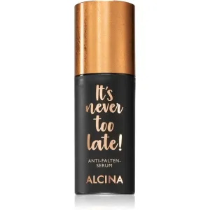 Alcina Anti-Falten-Serum It`s never too late! (Anti-Falten Serum) 30 ml
