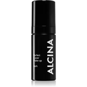 Alcina Decorative Perfect Cover Foundation zum vereinheitlichen der Hauttöne Farbton Dark 30 ml