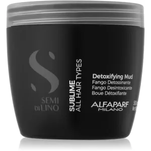 Alfaparf Milano Detox-Schlamm für alle Haartypen Semi di Lino Sublime (Detoxifying Mud) 500 ml