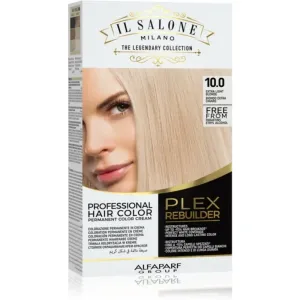 Alfaparf Milano Il Salone Milano Plex Rebuilder Permanent-Haarfarbe Farbton 10.0 - Extra Light Blonde 1 St