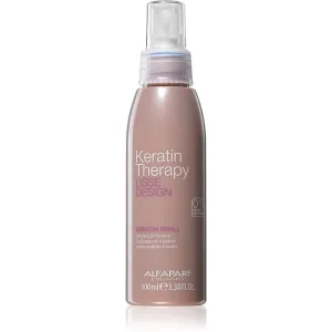Alfaparf Milano Lisse Design Keratin Therapy Keratin Refill Pflege ohne Spülung für widerspenstiges Haar 100 ml