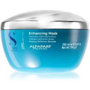 Alfaparf Milano Maske für lockiges und welliges Haar Alfa Semo di Lino Curl (Enhancing Mask) 200 ml