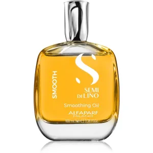 Alfaparf Milano Semi Di Lino Smooth Smoothing Oil glättendes Öl für raues und widerspenstiges Haar 100 ml