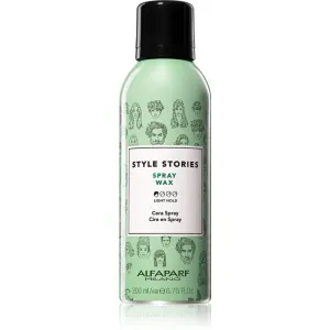 Alfaparf Milano Style Stories Spray Wax Haarwachs für alle Haartypen 200 ml
