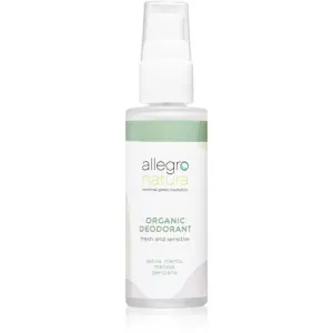 Allegro Natura Organic erfrischendes Deodorant-Spray 30 ml