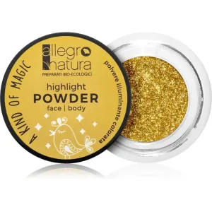 Allegro Natura A Kind of Magic Highlighter für Gesicht und Augen Starry Gold 1,5 g