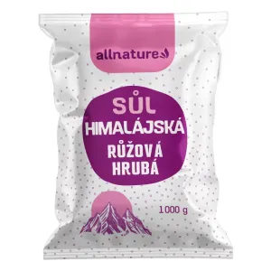 Allnature Himalaya Salz rosa grob 1.000 g
