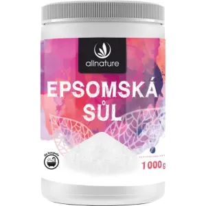 Allnature Epsom salt Badesalz 1000 g