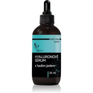 Allnature Allskin Hyaluronic serum with snake venom Hyaluron Serum gegen Falten 25 ml
