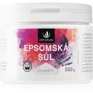 Allnature Epsom salt Lavender Badesalz 500 g
