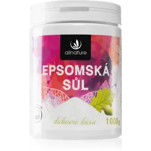 Allnature Epsom salt Oak Bark Badesalz 1000 g