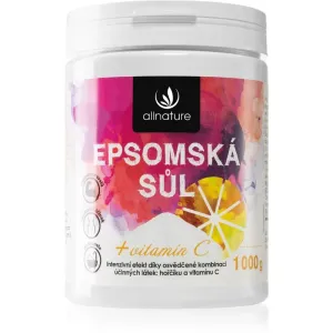 Allnature Epsom salt Vitamin C Badesalz 1000 g