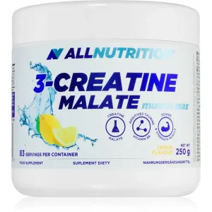 Allnutrition 3-Creatine Malate Muscle Max Präparat zur Förderung des Muskelwachstums Geschmack Lemon 250 g