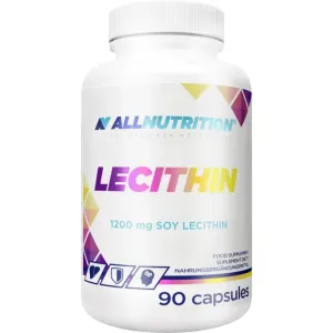 Allnutrition Lecithin Kapseln zur Unterstützung des Gedächtnisses, der mentalen Leistung und der Gewichtskontrolle 90 KAP