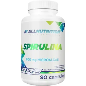 Allnutrition Spirulina Kapseln zur Entgiftung des Organismus und zur Stärkung der Immunität 90 KAP