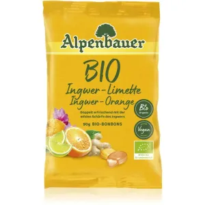Alpenbauer BIO Ingwer – Orange – Limette Bonbons in BIO-Qualität 90 g