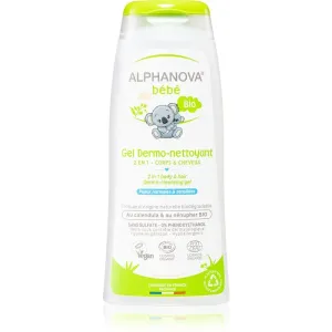 Alphanova Baby Bio Duschgel & Shampoo 2 in 1 für Kinder ab der Geburt 200 ml