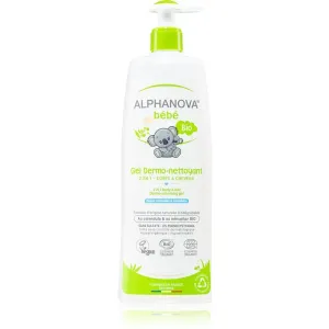 Alphanova Baby Bio Duschgel & Shampoo 2 in 1 für Kinder ab der Geburt 500 ml