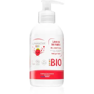 Alphanova Kids Bio flüssige Seife für die Hände für Kinder Strawberry 250 ml