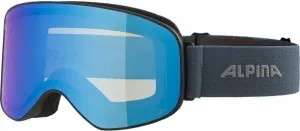 Alpina Slope Q-Lite Ski Goggle Black Blue Matt/Mirror Blue Ski Brillen