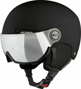 Alpina Arber Visor Q-Lite Ski Helmet Black Matt M Ski Helm