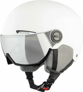Alpina Arber Visor Q-Lite Ski Helmet White Matt S (51-55 cm) Skihelm