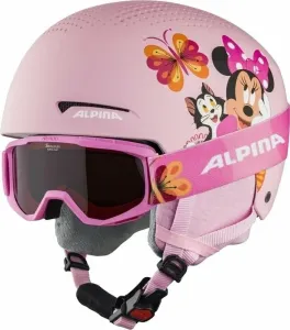 Alpina Sports ZUPO DISNEY SET Kinder Skihelm, rosa, größe 48-52