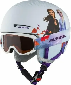 Alpina Sports ZUPO DISNEY SET Kinder Skihelm, weiß, größe 48-52