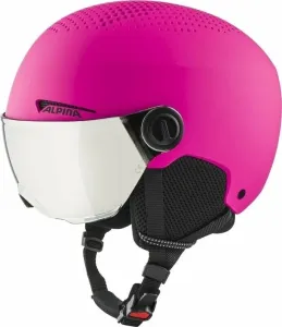 Alpina Zupo Visor Q-Lite Junior Ski helmet Pink Matt M Ski Helm