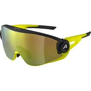 Alpina Sports 5W1NG Q Sonnenbrille, gelb, größe os