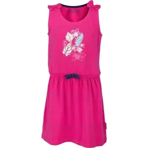 ALPINE PRO FRIEDO Mädchenkleid, rosa, größe 104-110