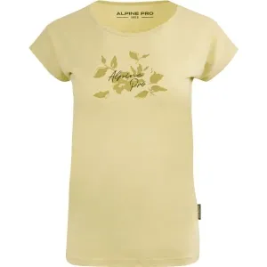 ALPINE PRO ELFA Damen T-Shirt, hellgrün, größe L