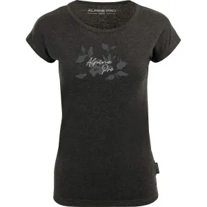 ALPINE PRO ELFA Damen T-Shirt, schwarz, größe XS