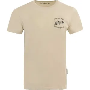 ALPINE PRO NERAW Herren T-Shirt, beige, größe XL