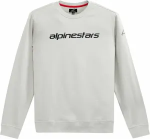 Alpinestars Linear Crew Fleece Silver/Black S Sweatshirt