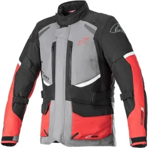 Alpinestars Andes V3 Drystar Jacket Dark Gray/Black/Bright Red 2XL Textiljacke