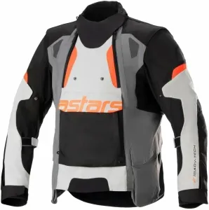 Alpinestars Halo Drystar Jacket Dark Gray/Ice Gray/Black 2XL Textiljacke