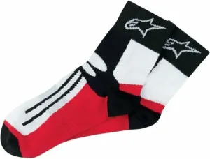 Alpinestars Socken Racing Road Socks Short Black/Red/White S/M