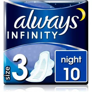 Always Infinity Night Size 3 Binden für die Nacht 10 St