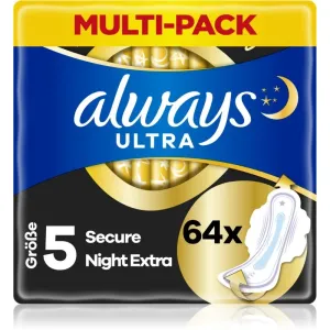 Always Ultra Secure Night Extra Binden 64 St