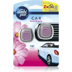 AmbiPur Car Flowers&Spring Lufterfrischer für das Auto 2x2 ml